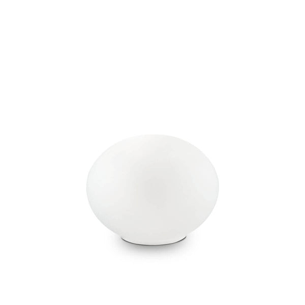 Lampe à poser Smarties blanche, verre