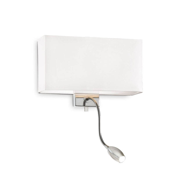 Applique murale Hotel blanche, tissu (035949)