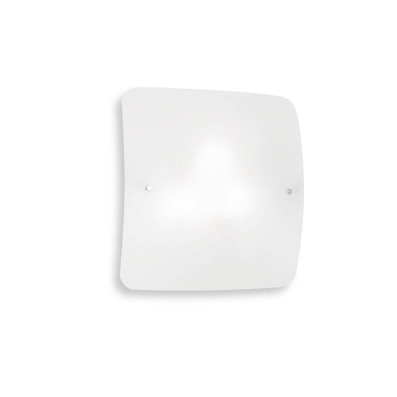 Plafonnier Celine 2 lumières blanc, verre
