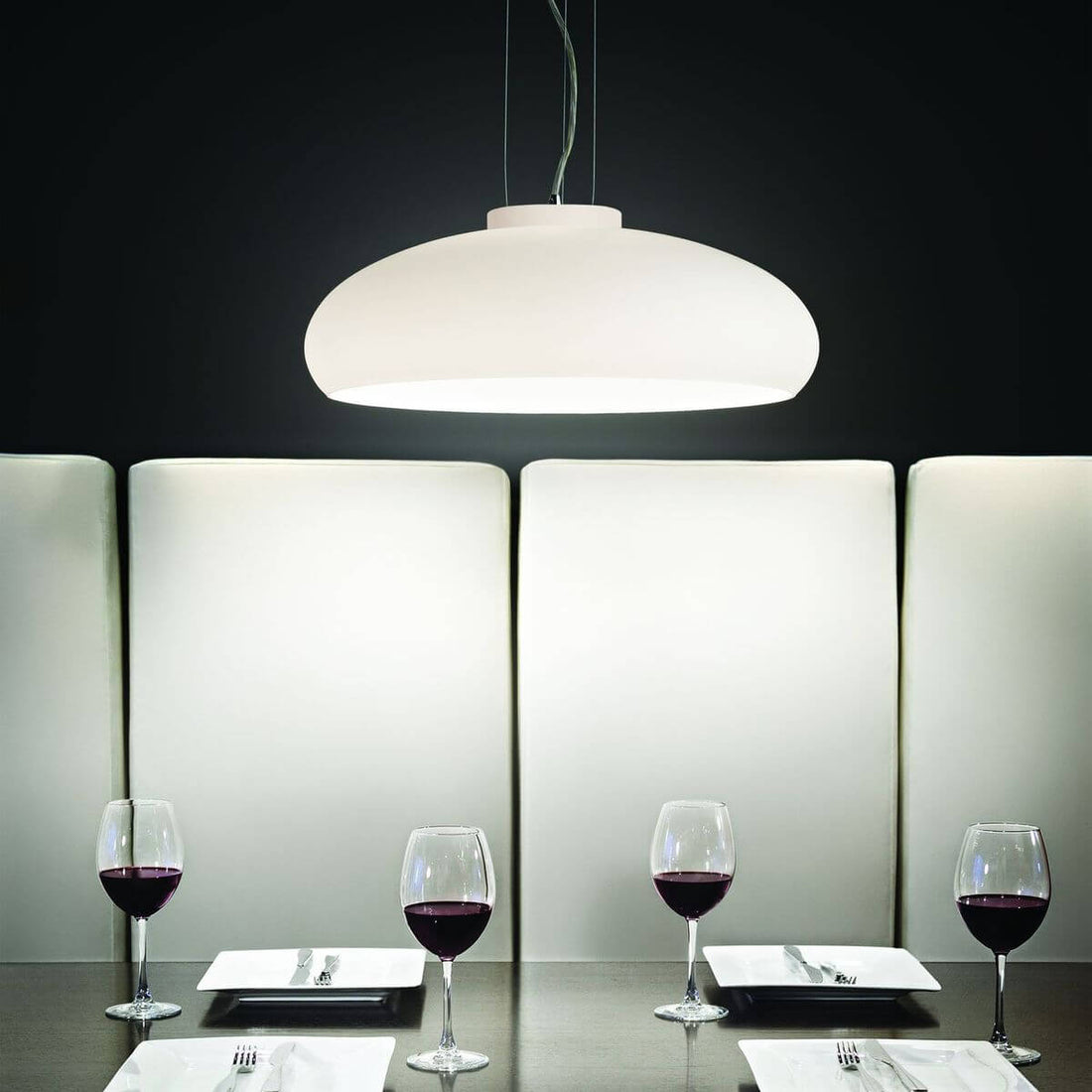 Suspension luminaire | Aria Blanche