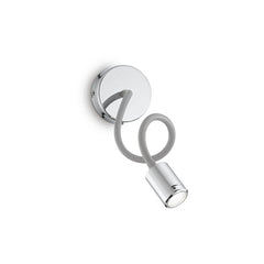 Applique murale Focus chromée, Ø 10 cm