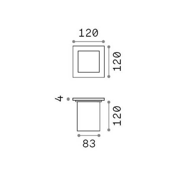 Luminaire extérieur | Park L 12 cm