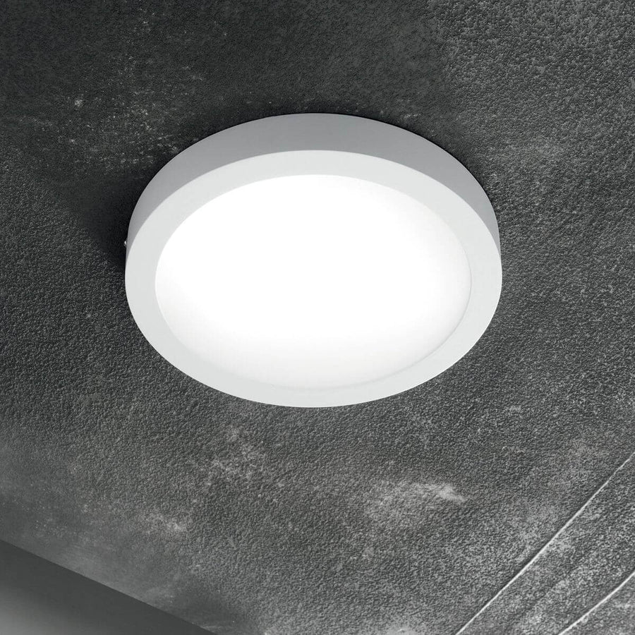 Plafonnier Universal blanc, Ø 17 cm (138596)