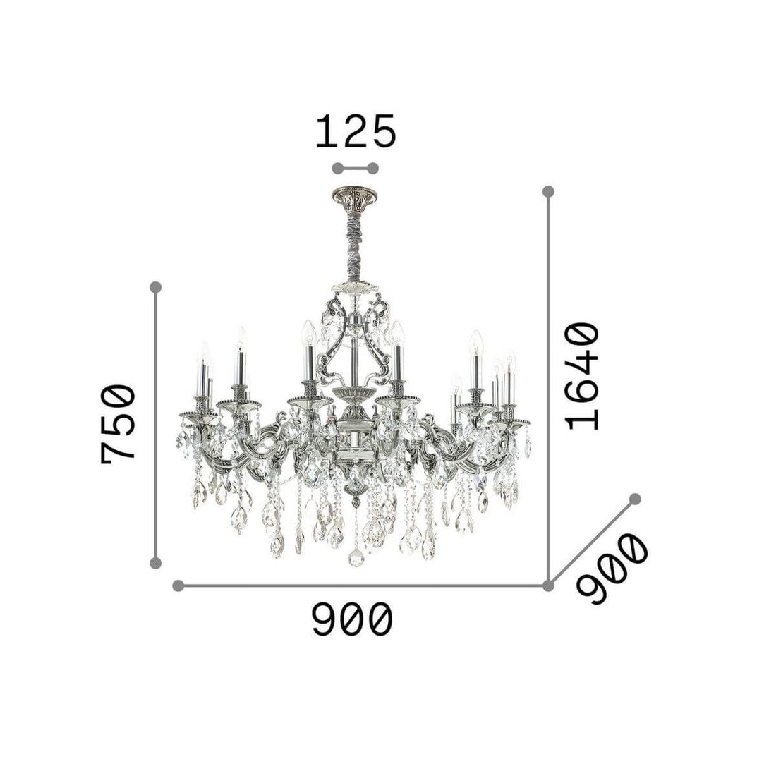 Suspension luminaire | Gioconda Dorée