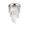 Luminaire plafonnier | Carlton Chromé