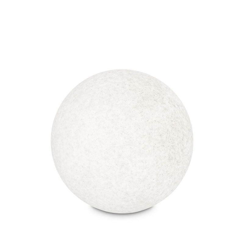 Lampadaire extérieur Doris blanc, Ø 78 cm
