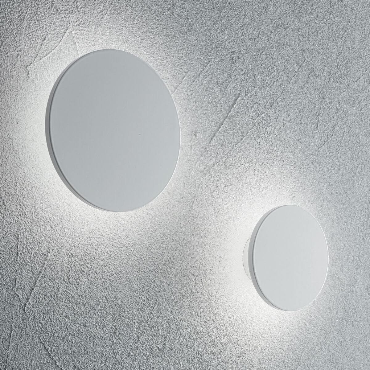 Applique murale Cover blanche, Ø 20 cm