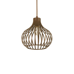 Suspension Onion marron, Ø 23,5 cm