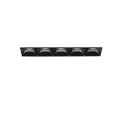 Spot encastrable Lika noir, L 7,1 cm (206226)