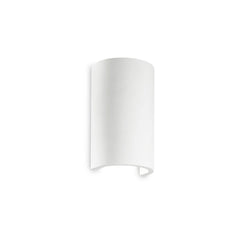Applique murale Flash Gesso blanche, plâtre, L 18 cm (214696)