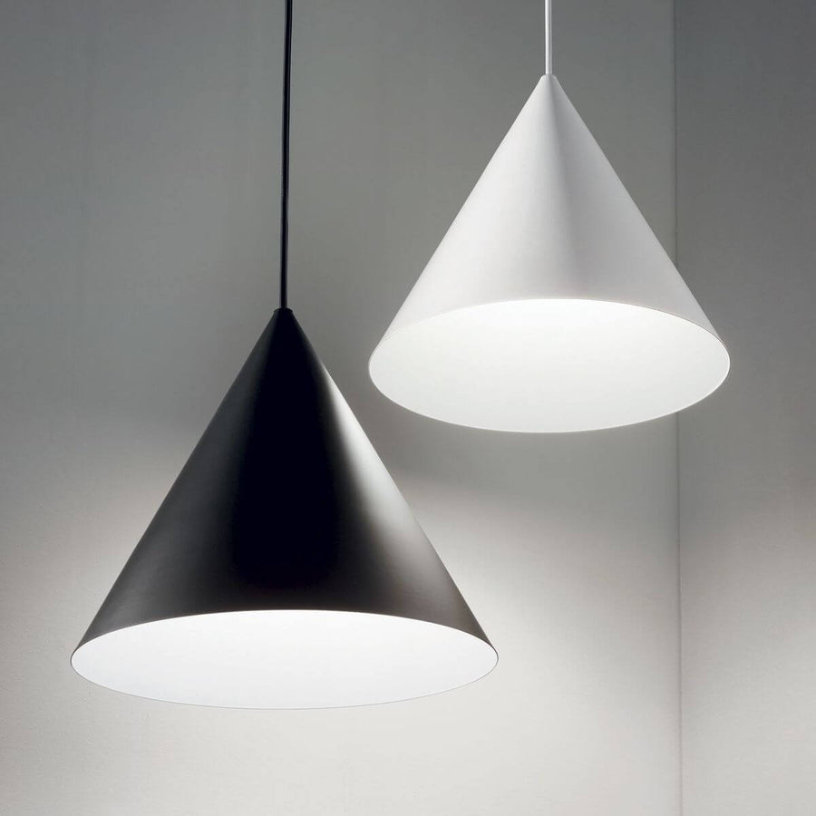 Suspension A-line noire, Ø 30 cm