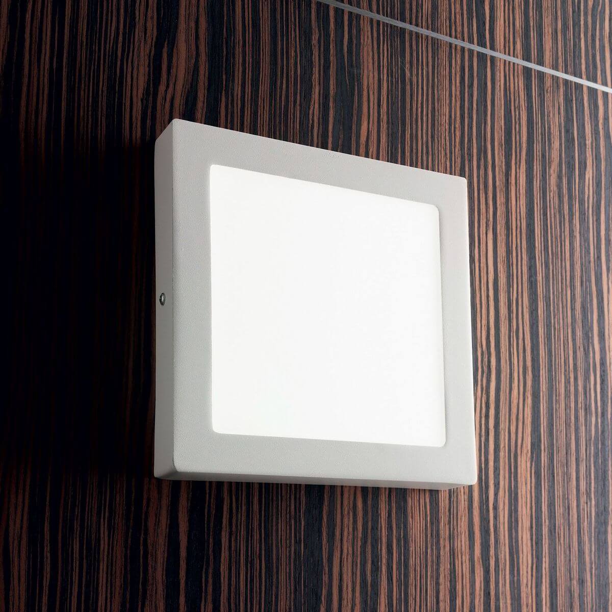 Plafonnier Universal blanc, L 40 cm (240374)