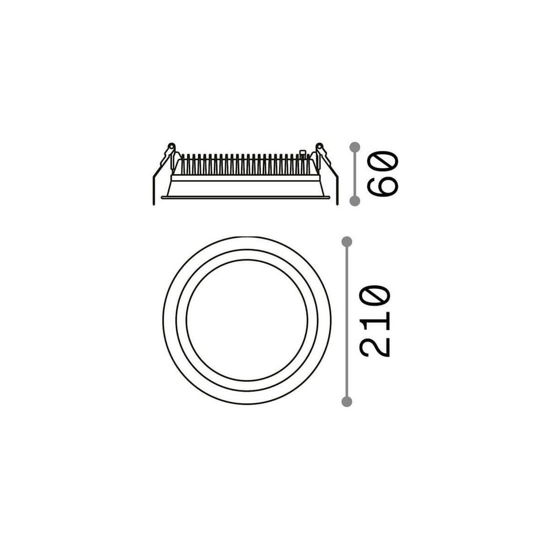 Spot LED | Deep Ø 21 cm