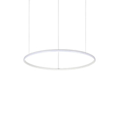 Suspension Hulahoop blanche, Ø 61 cm