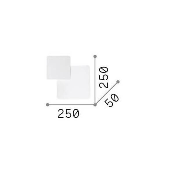 Applique murale Pouche blanche (259352)