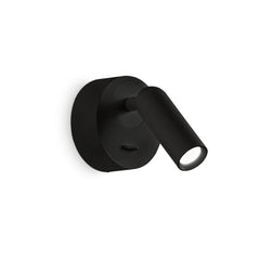 Applique murale Bean noire, verre (260617)