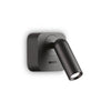 Applique murale Bean noire, verre (260655)