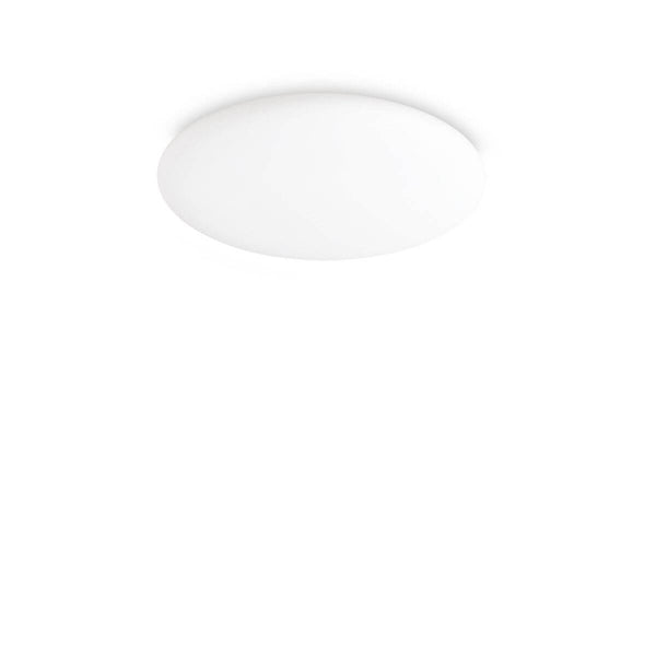Plafonnier Level blanc, verre, Ø 40 cm