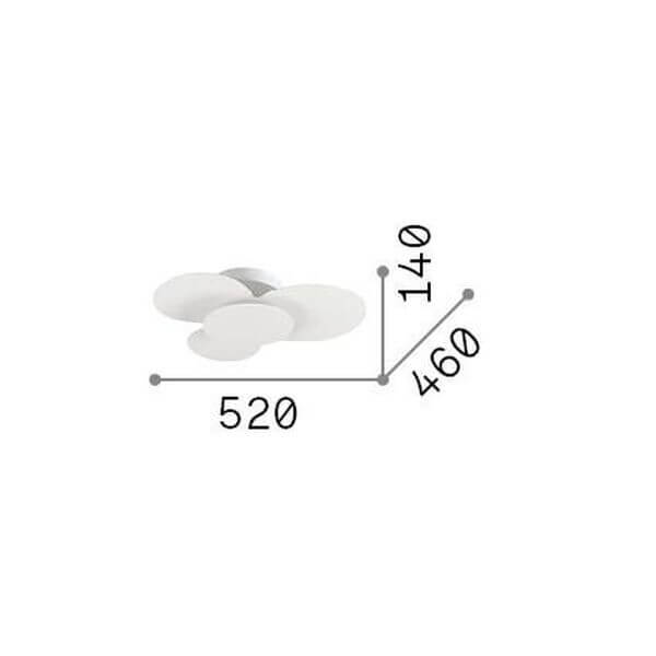 Plafonnier LED | Cloud Blanc