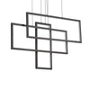 Suspension Frame noire, L 102,5 cm