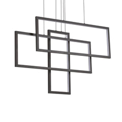 Suspension Frame noire, L 102,5 cm