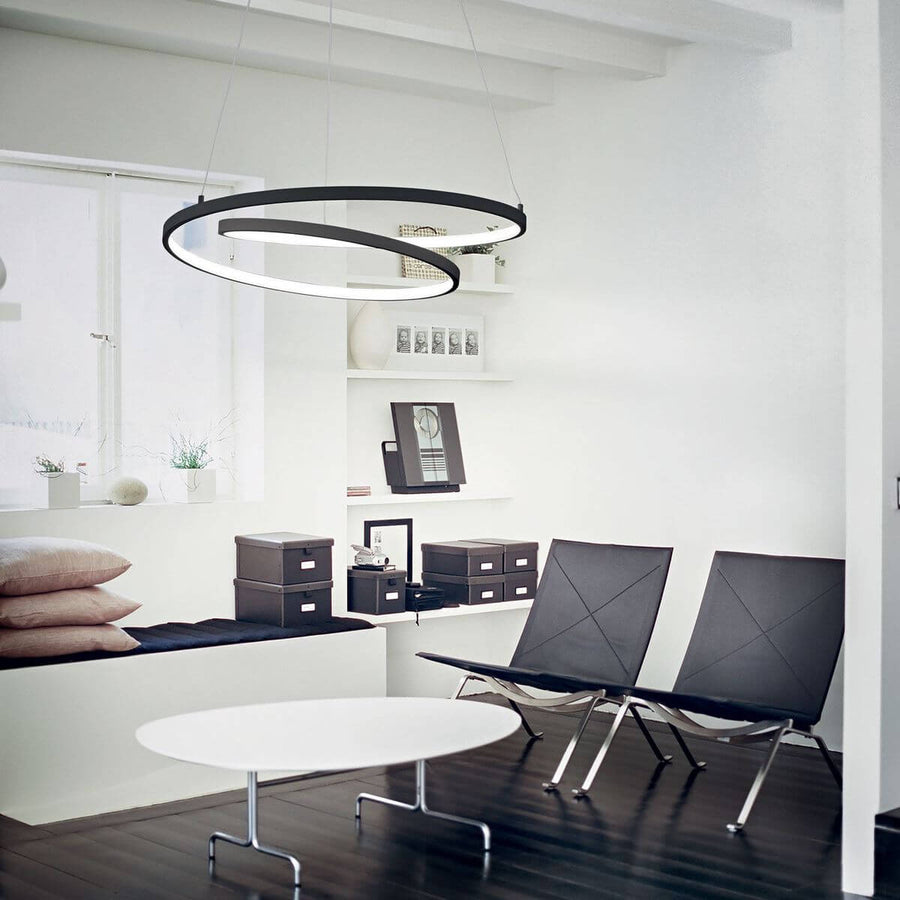 Suspension OZ noire, Ø 60 cm (269436)