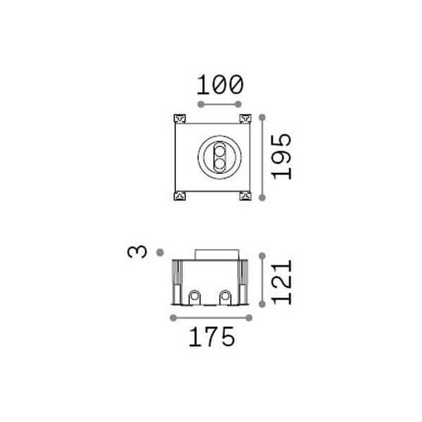 Luminaire extérieur | Taurus L 19,5 cm