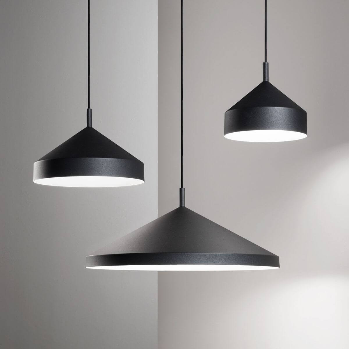 Suspension Yurta noire, Ø 21 cm
