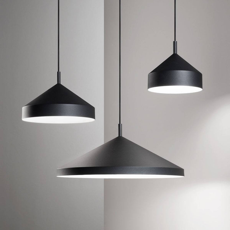 Suspension Yurta noire, Ø 50 cm