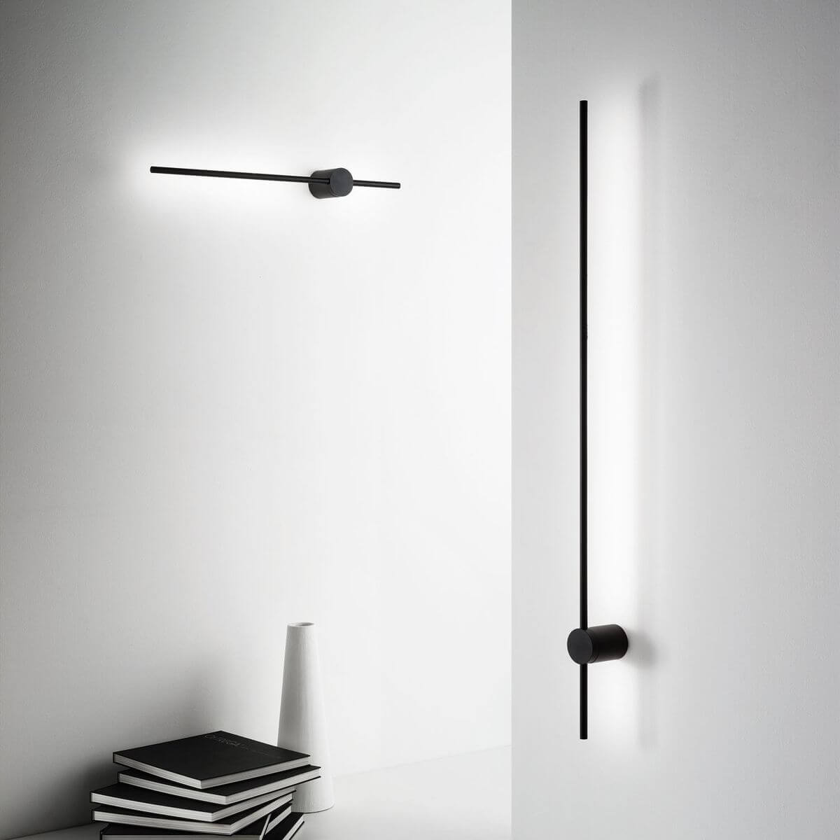 Applique murale Essence noire, L 124 cm