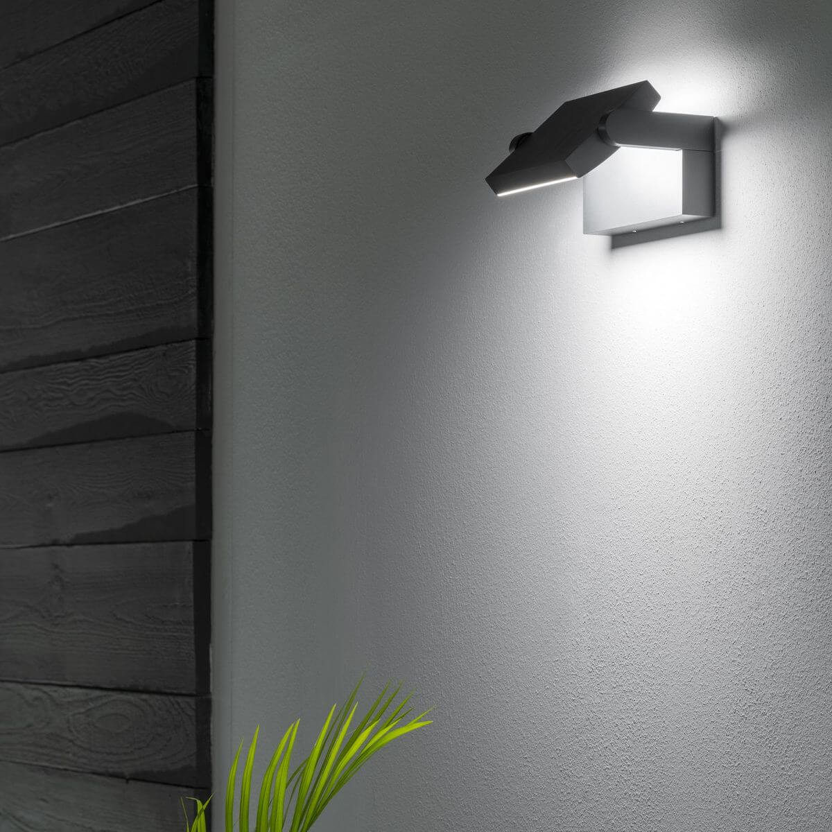 Applique extérieure Swipe anthracite (287683)