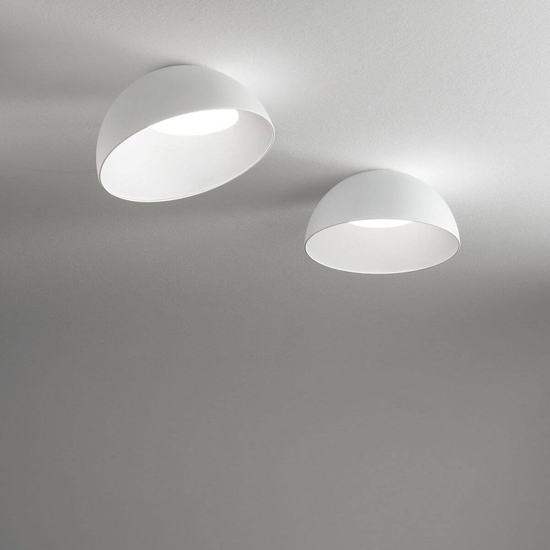 Plafonnier Corolla blanc, verre (297101)