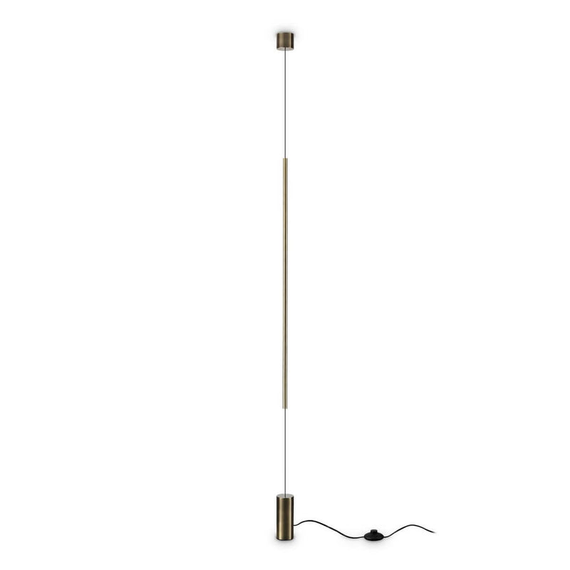 Lampadaire Filo laiton, verre