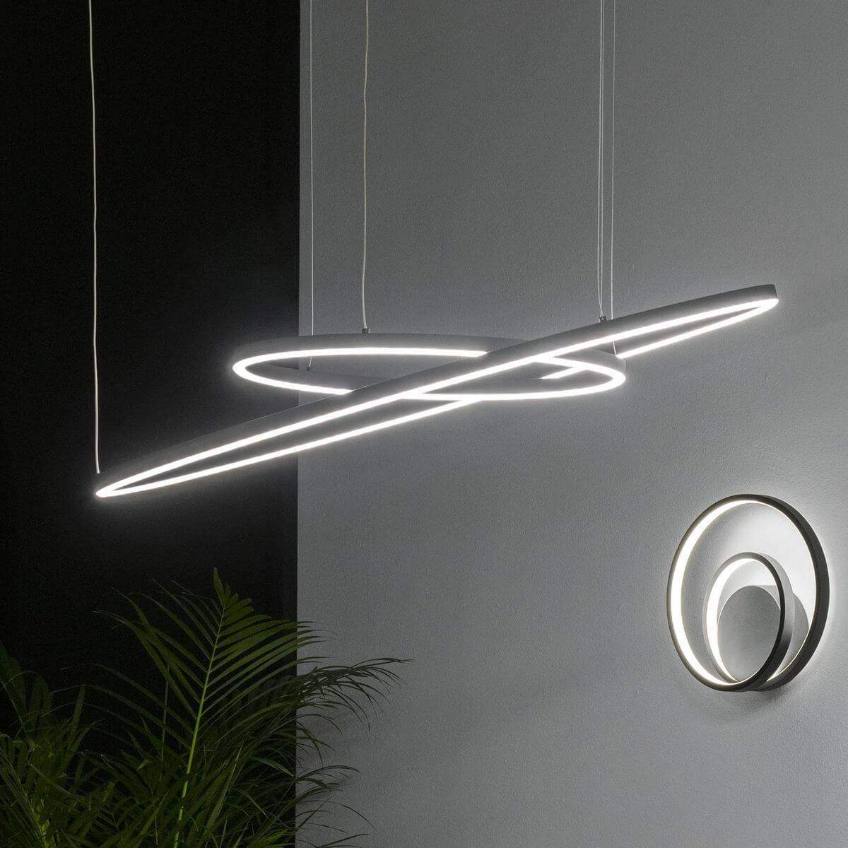 Suspension Oracle Slim noire, Ø 150 cm (304472)