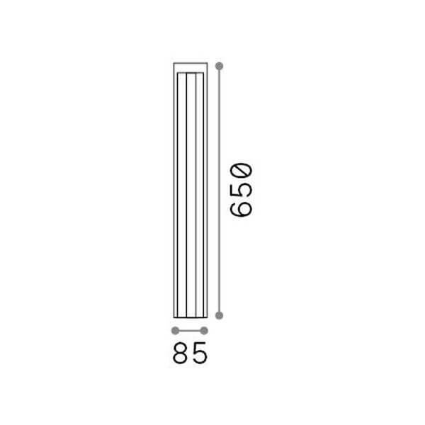 Lampadaire extérieur Kurt anthracite (306834)