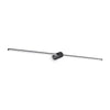 Applique murale Filo noire, L 115 cm