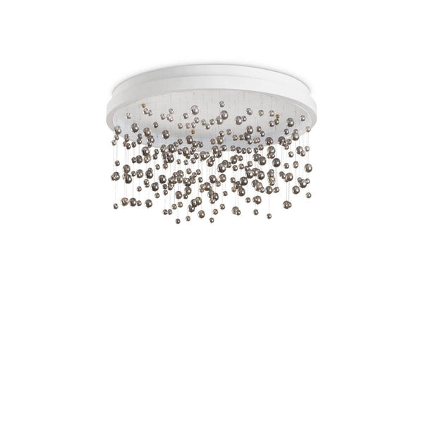 Plafonnier Armony blanc, verre, Ø 60 cm