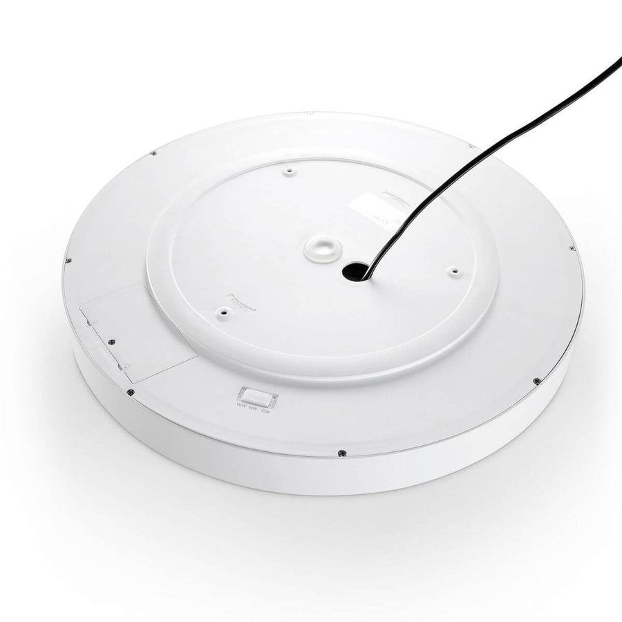 Plafonnier extérieur RAY blanc, Ø 40 cm