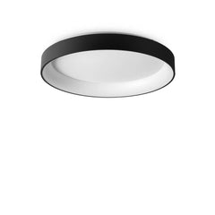 Plafonnier Ziggy noir, Ø 80 cm