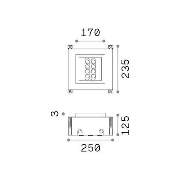 Luminaire extérieur | Taurus L 23,5 cm