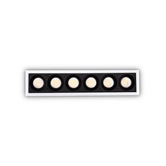 Spot encastrable Lika blanc, L 2,8 cm (327518)