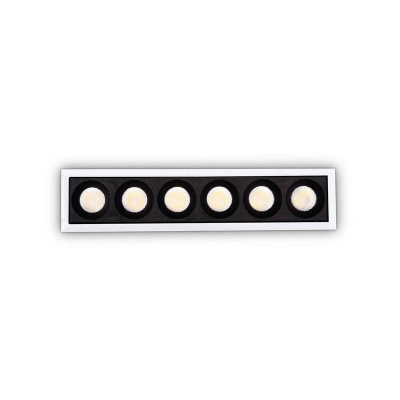 Spot encastrable Lika blanc, L 2,8 cm (327518)