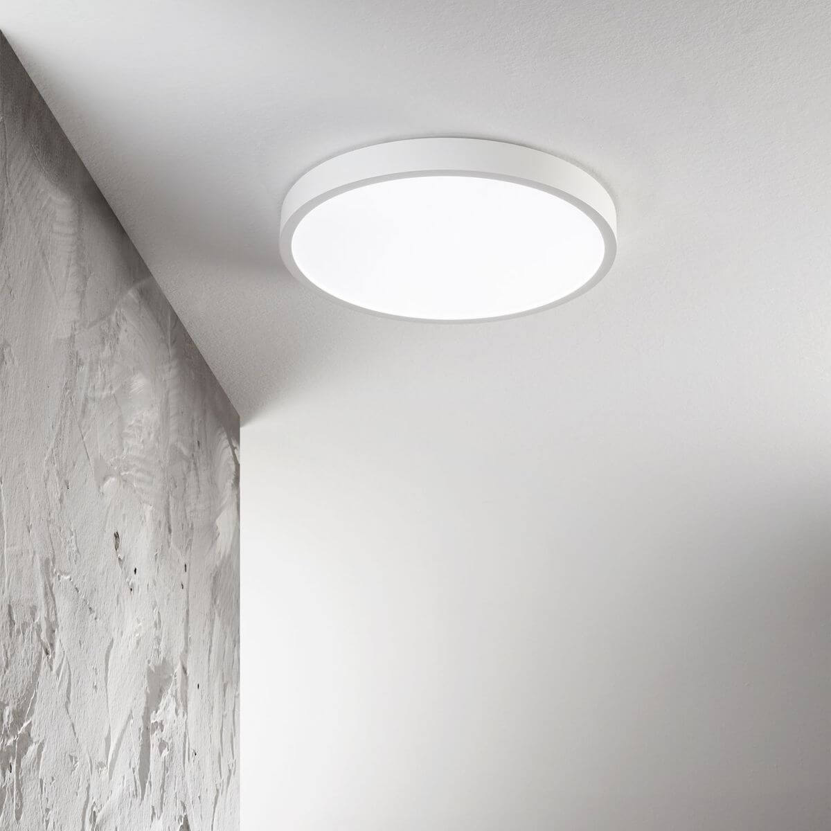 Plafonnier extérieur RAY blanc, Ø 60 cm
