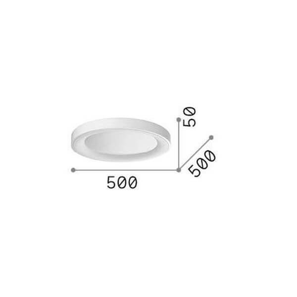 Plafonnier LED | Planet Noir Ø 50 cm