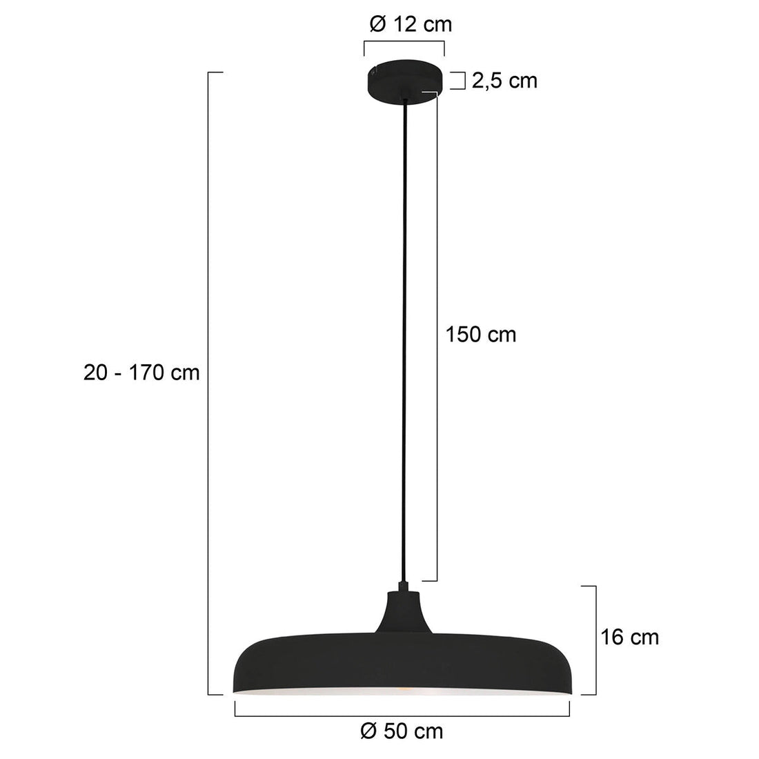 Suspension cuisine moderne pour chambre | Ovila II