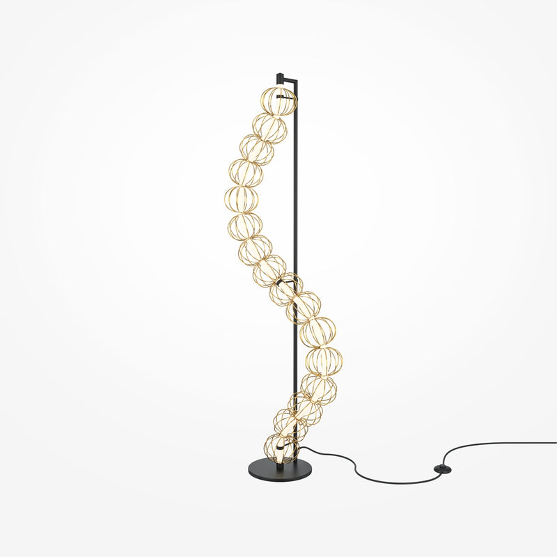 Golden Cage Stehlampe gold