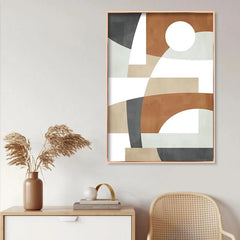 Moderner abstrakter Leinwanddruck | Niala