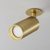 Goldener Fokus-Spot