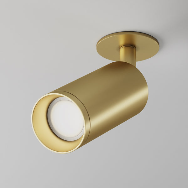 Goldener Fokus-Spot