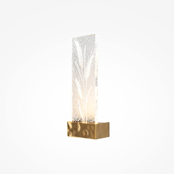 Verzierte Wandleuchte goldfarben